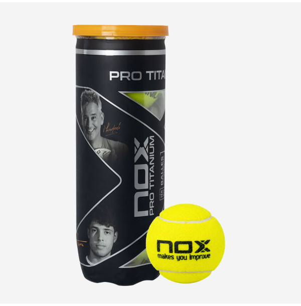 Мячи для падела Nox Pro Titanium 3ball