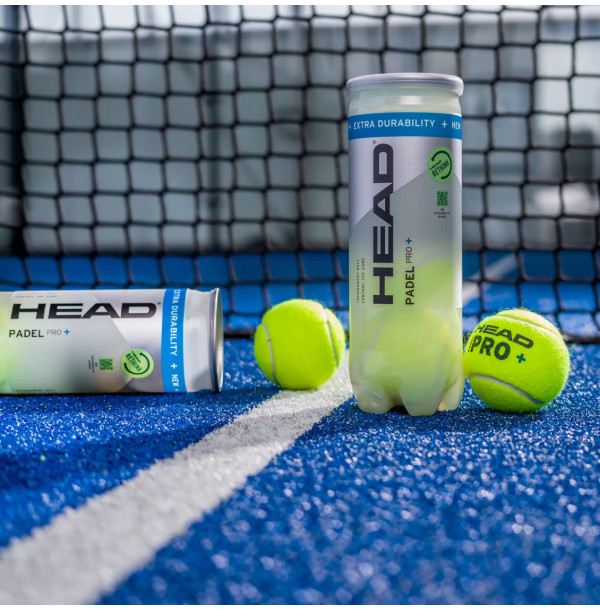 Мячи для падела Head Padel Pro+ 3ball