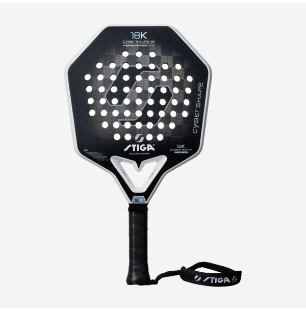 Ракетка для падела Stiga Racket 18K Cybershape