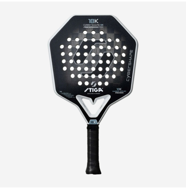 Ракетка для падела Stiga Racket 18K Cybershape