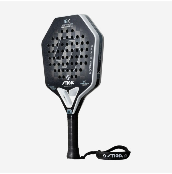 Ракетка для падела Stiga Racket 18K Cybershape