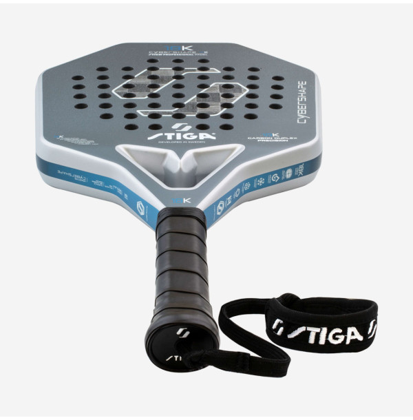 Ракетка для падела Stiga Racket 18K Cybershape 2V
