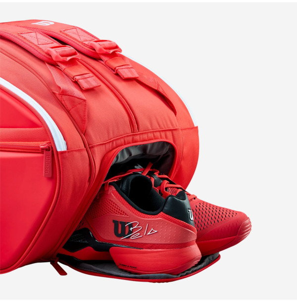 Сумка для падела Wilson Super Tour Red Padel Bag WR8913001001