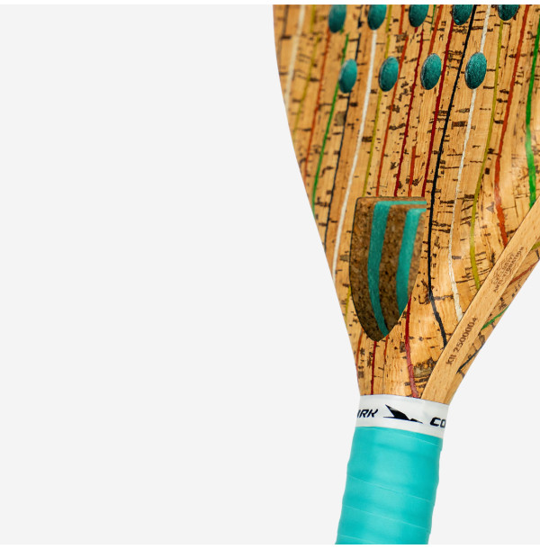 Ракетка для падела Cork Padel Kids II Turquoise (tester)