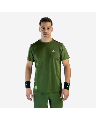 Футболка для паделу Cork Padel T-shirt Green