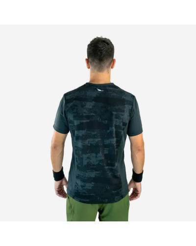 Футболка для паделу Cork Padel T-shirt Print Black