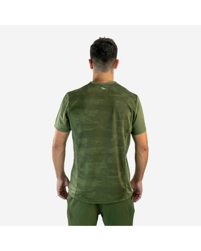 Футболка для паделу Cork Padel T-shirt Print Green