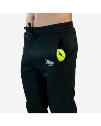 Чоловічі штани Cork Padel Sweatpants Black