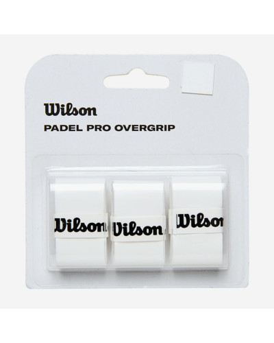 Намотки Wilson Pro Overgrip Padel White 3psc WR8416301001