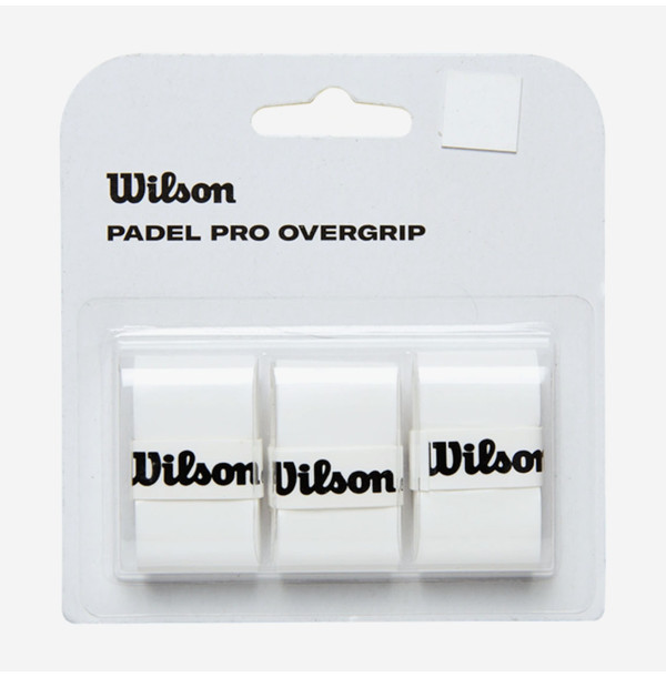 Намотки Wilson Pro Overgrip Padel White 3psc WR8416301001