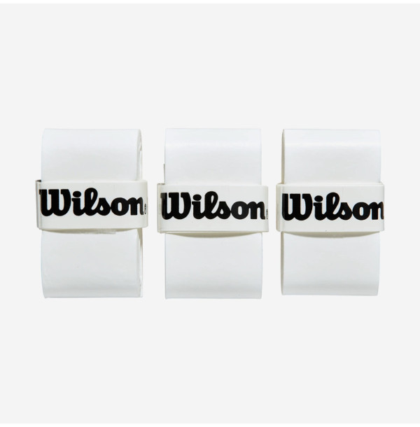 Намотки Wilson Pro Overgrip Padel White 3psc WR8416301001