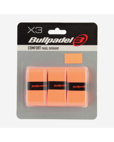 Намотки Bullpadel GB-1200 Comfort 3psc Naranja Fluor