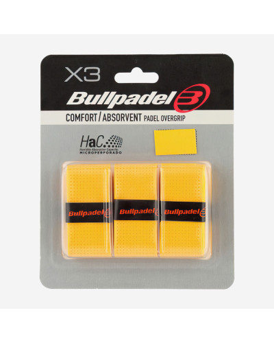 Намотки Bullpadel GB-1201 Comfort Absorvent 3psc Amarillo