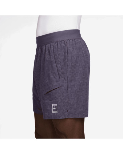 Тенісні шорти Nike Court Advantage Printed 6in Shorts Dark IB1071-573