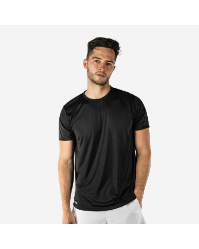 Тенісне поло Quad Men Elemental T-Shirt Black