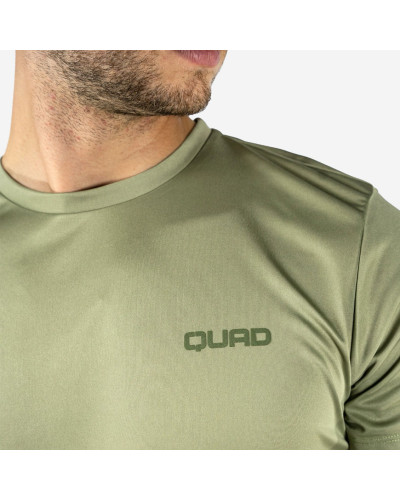 Тенісне поло Quad Men Elemental T-Shirt Green
