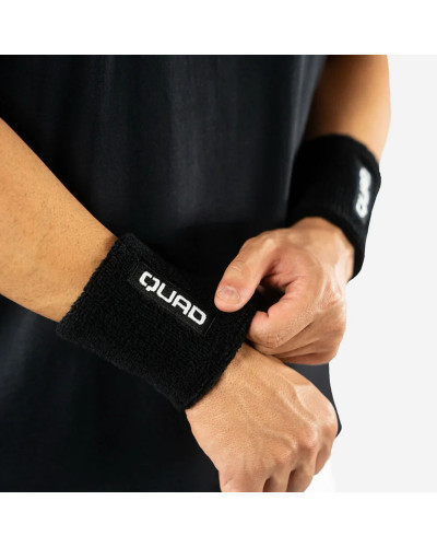 Напульсники для паделу Quad Padel Wristband Black