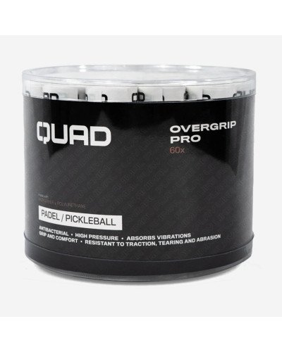 Намотки Quad Padel Pro Overgrip 60pcs White