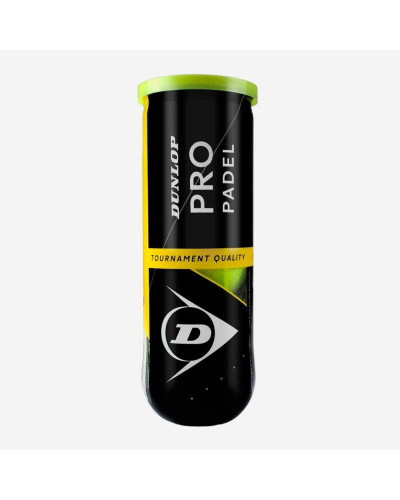 М'ячі для падл-тенісу Dunlop Pro Padel 3ball