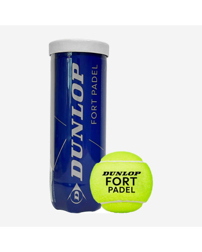 М'ячі для падл-тенісу Dunlop Fort Padel 3ball