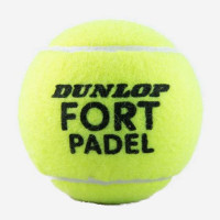 М'ячі для падл-тенісу Dunlop Fort Padel 3ball