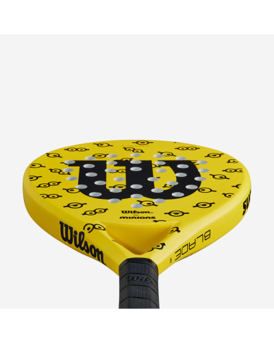 Ракетка для падл-тенісу Wilson Minions Eyes Blade Jr Padel WR070611 Junior