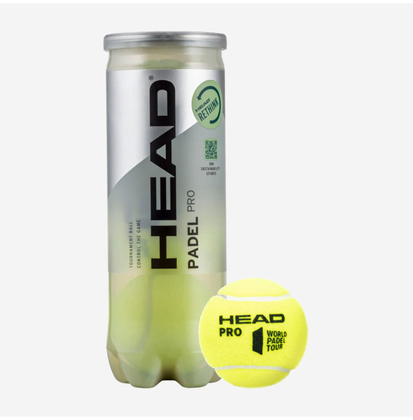 Мячи для падела Head Padel Pro 3ball