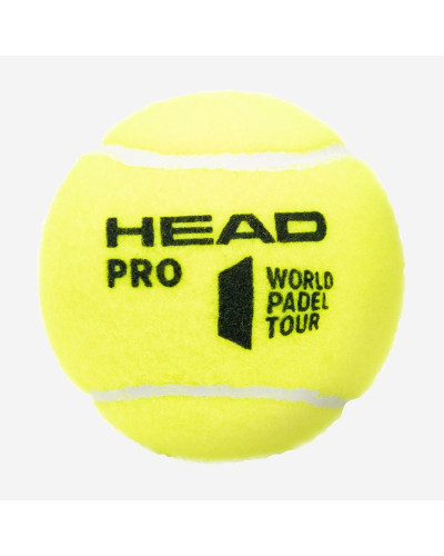 М'ячі для падл-тенісу Head Padel Pro 3ball