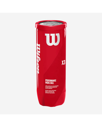 М'ячі для падл-тенісу Wilson X3 ​​Padel 3ball