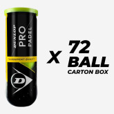 М'ячі для падл-тенісу Dunlop Pro Padel 72ball