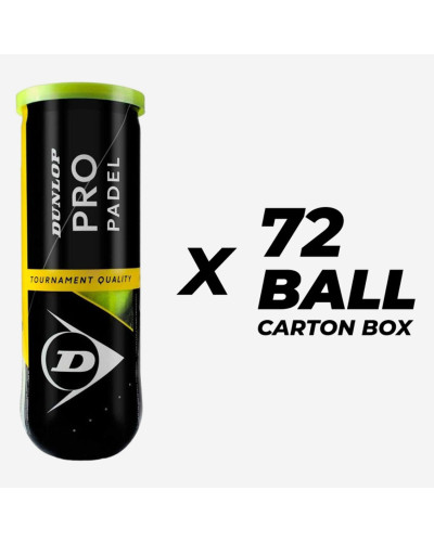 М'ячі для падл-тенісу Dunlop Pro Padel 72ball