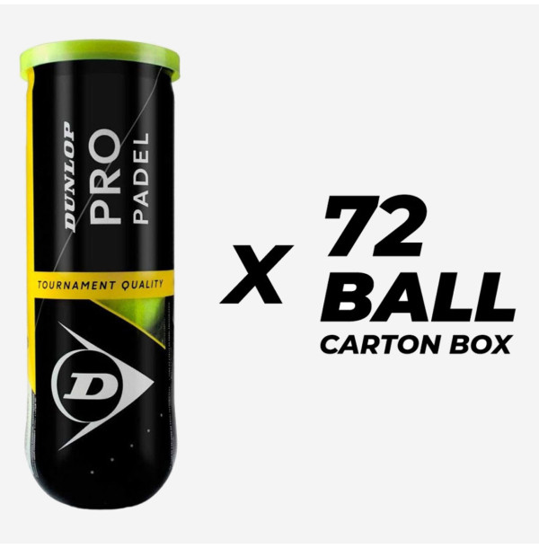 Мячи для падела Dunlop Pro Padel 72ball