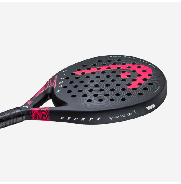 Ракетка для падела Head Zephyr 2023 Black/Pink