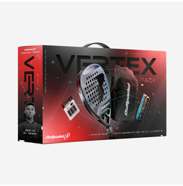 Набор для падела Bullpadel Vertex 04 Comfort Limited Xmas 2024 Pack