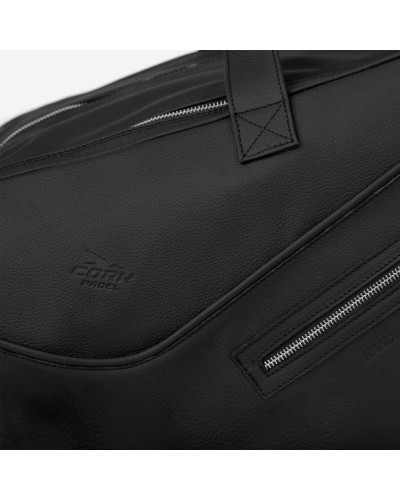 Сумка для падл-тенісу Cork Padel Leather Thermobag Black