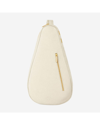Чохол для ракетки Cork Padel Racket Leather Cover White