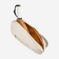 Чохол для ракетки Cork Padel Racket Leather Cover White