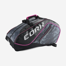Сумка для падл-тенісу Cork Padel Termobag de nylon Black/Fuchsia