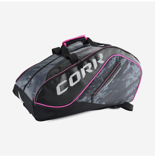 Сумка для падела Cork Padel Termobag de nylon Black/Fuchsia