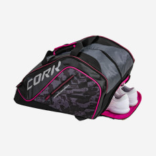Сумка для падл-тенісу Cork Padel Termobag de nylon Black/Fuchsia