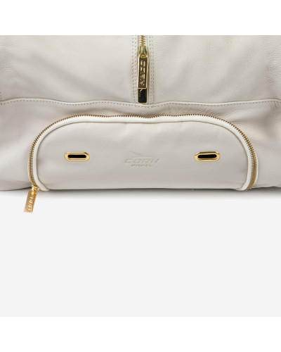 Сумка для падл-тенісу Cork Padel Leather Thermobag White