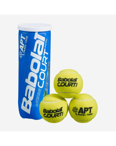 М'ячі для падл-тенісу Babolat Court Padel 3ball