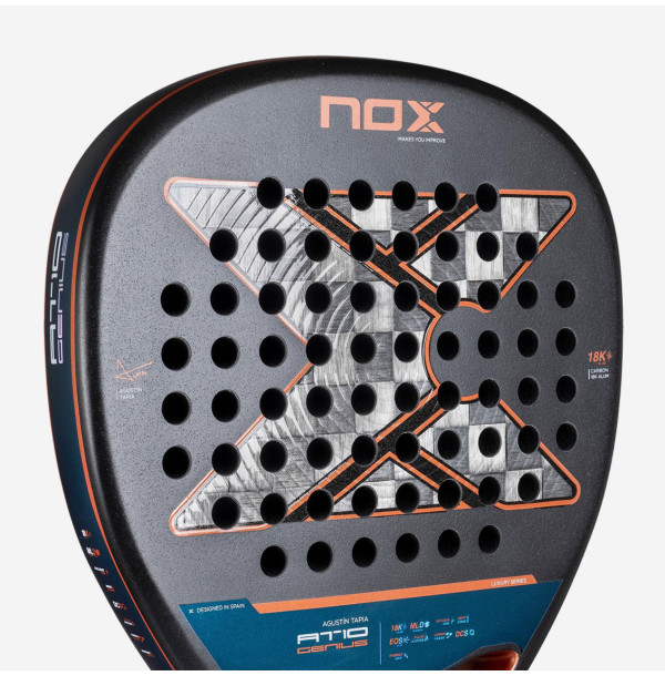 Ракетка для падела Nox AT10 Genius Attack 18K 2025