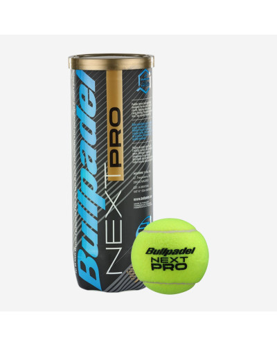 М'ячі для паделу Bullpadel Fip Next Pro 3ball