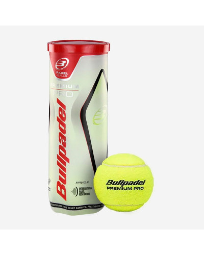 М'ячі для паделу Bullpadel Premium Pro 3ball