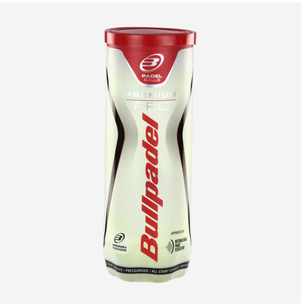 Мячи для падела Bullpadel Premium Pro 3ball