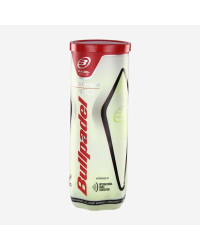 М'ячі для паделу Bullpadel Premium Pro 3ball