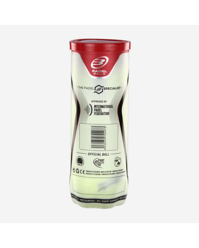 М'ячі для паделу Bullpadel Premium Pro 3ball
