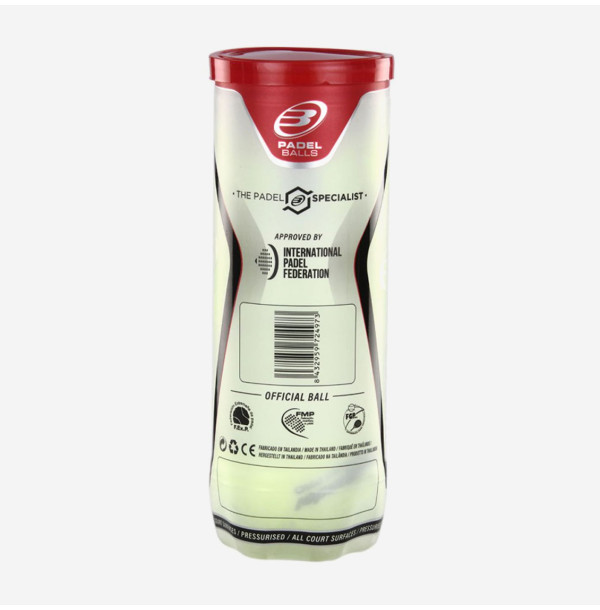 Мячи для падела Bullpadel Premium Pro 3ball