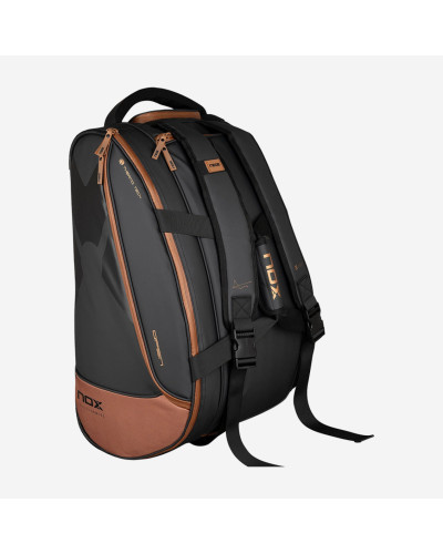 Сумка для паделу Nox Luxury Open Series Black/Brown